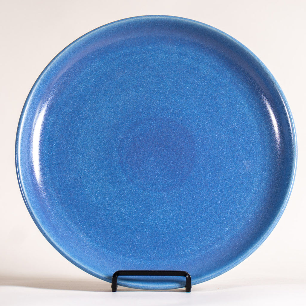 Traunstein Teller groß Blue Iris