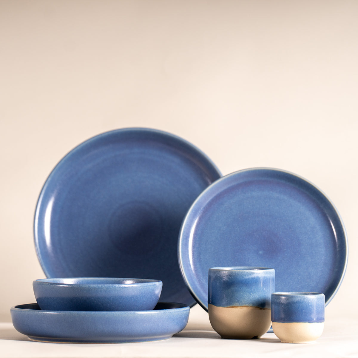 Traunstein Teller klein Blue Iris
