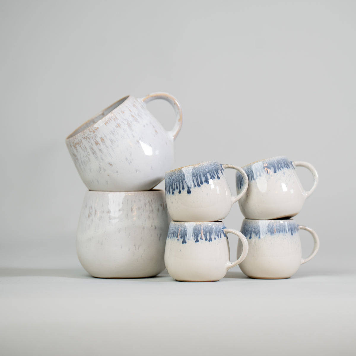 Familien-Kaffee-Set: 4 Kinder