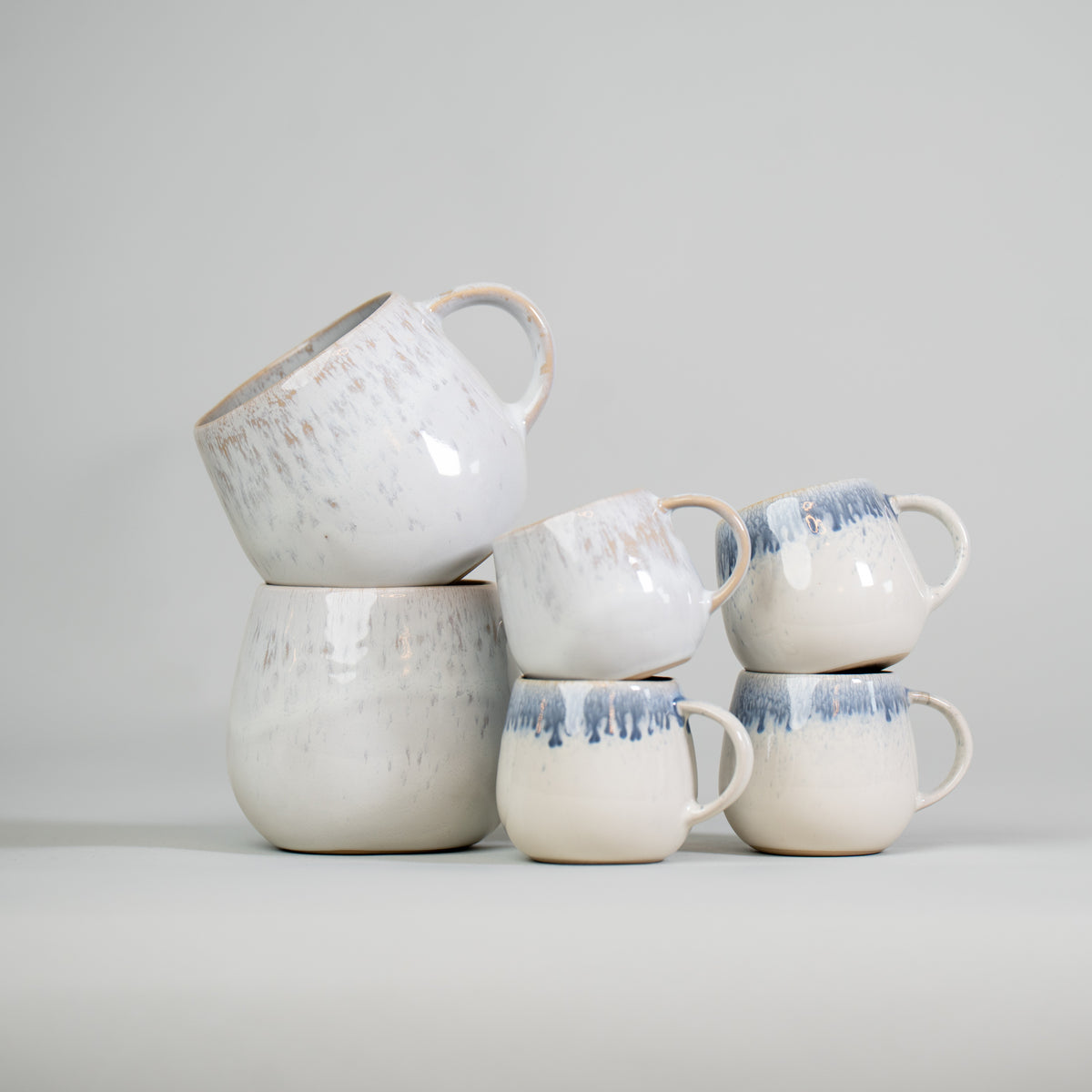 Familien-Kaffee-Set: 4 Kinder