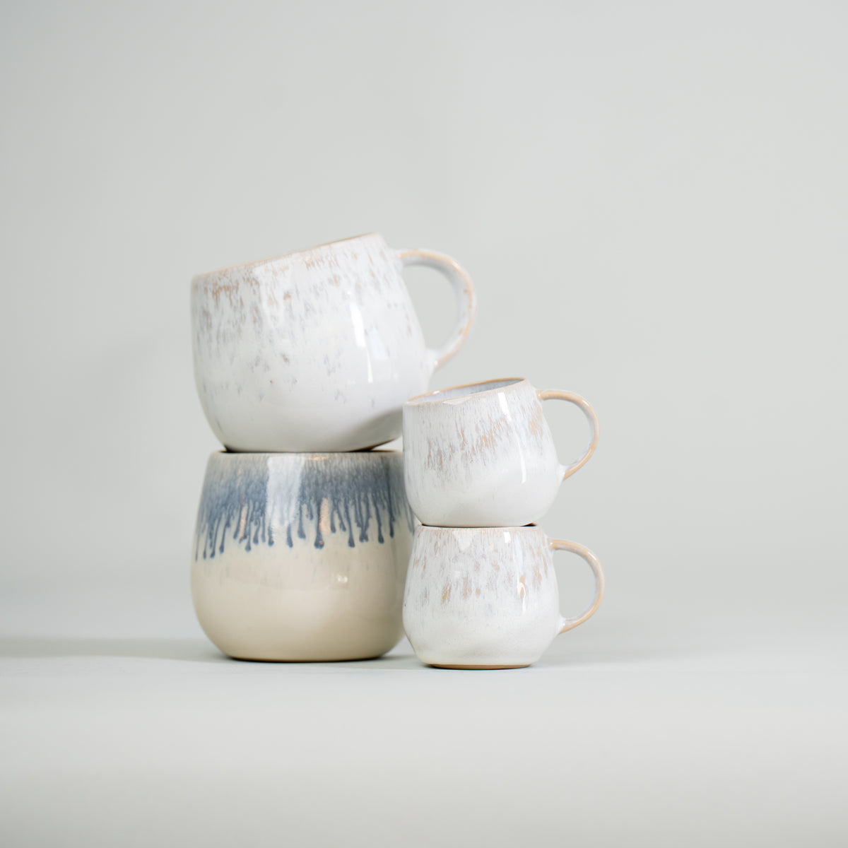 Familien-Kaffee-Set: 2 Kinder