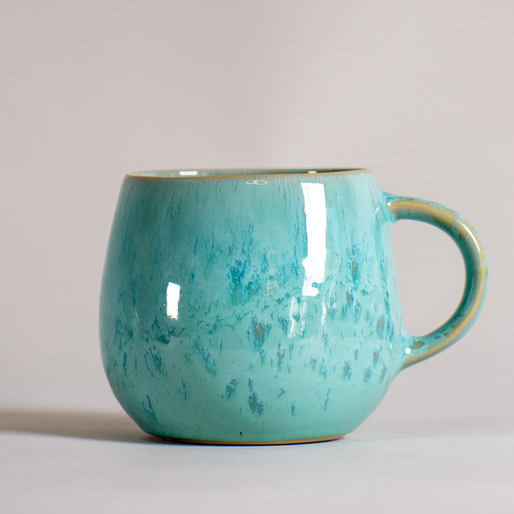 Grünten Cappuccinotasse Smaragdgrün