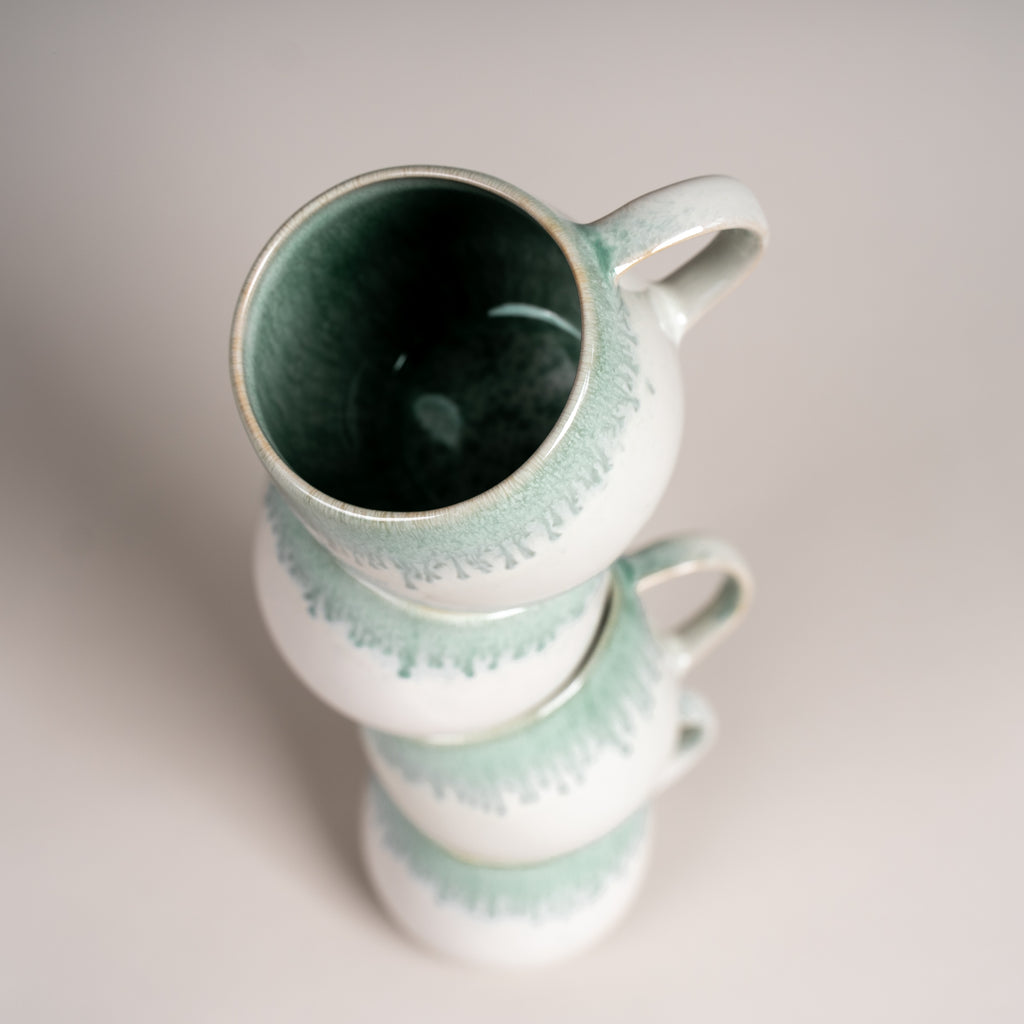 Grünten Cappuccinotasse Jade
