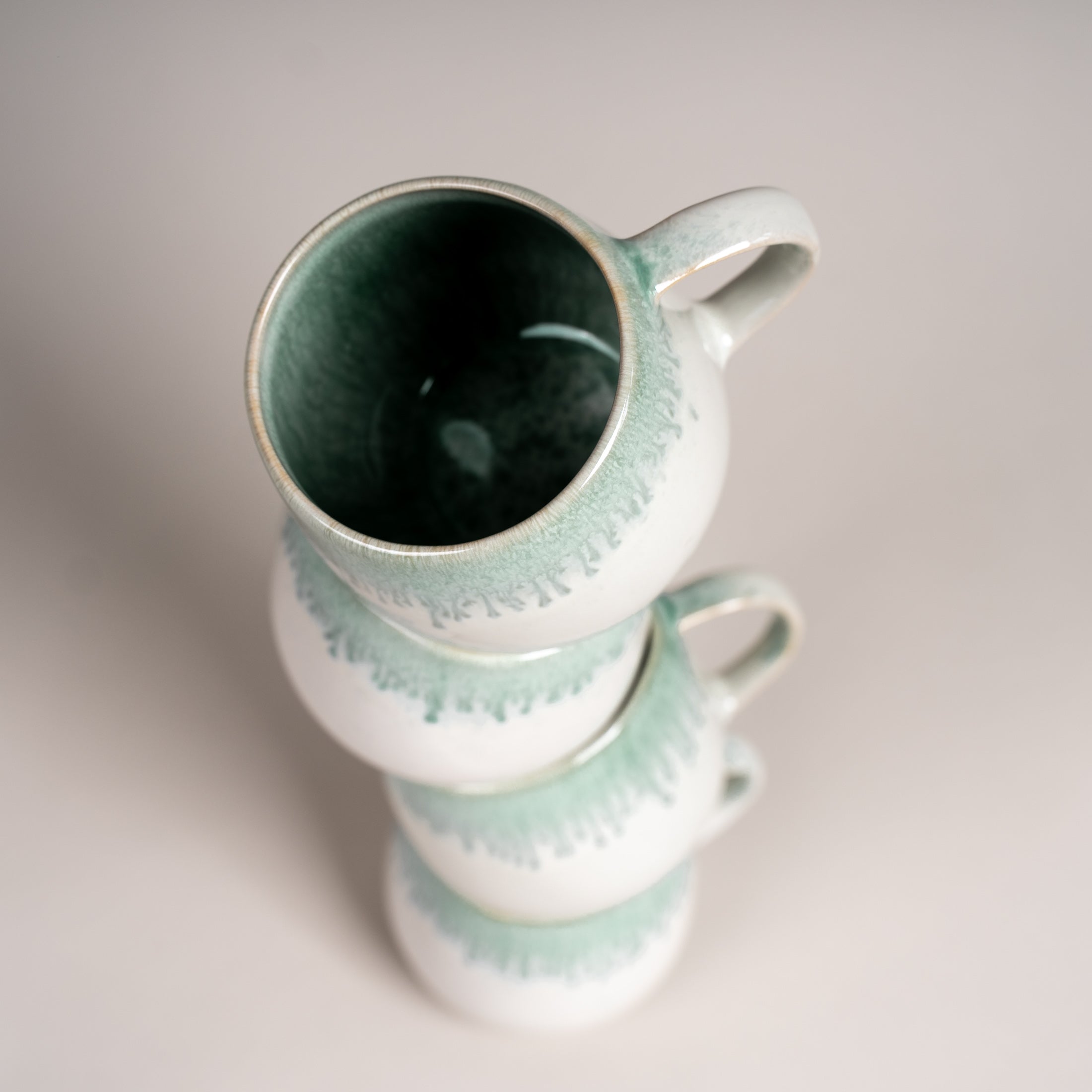 Grünten Cappuccinotasse Jade