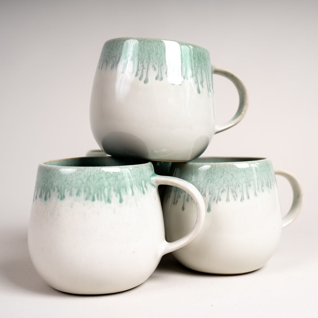 Grünten Cappuccinotasse Jade
