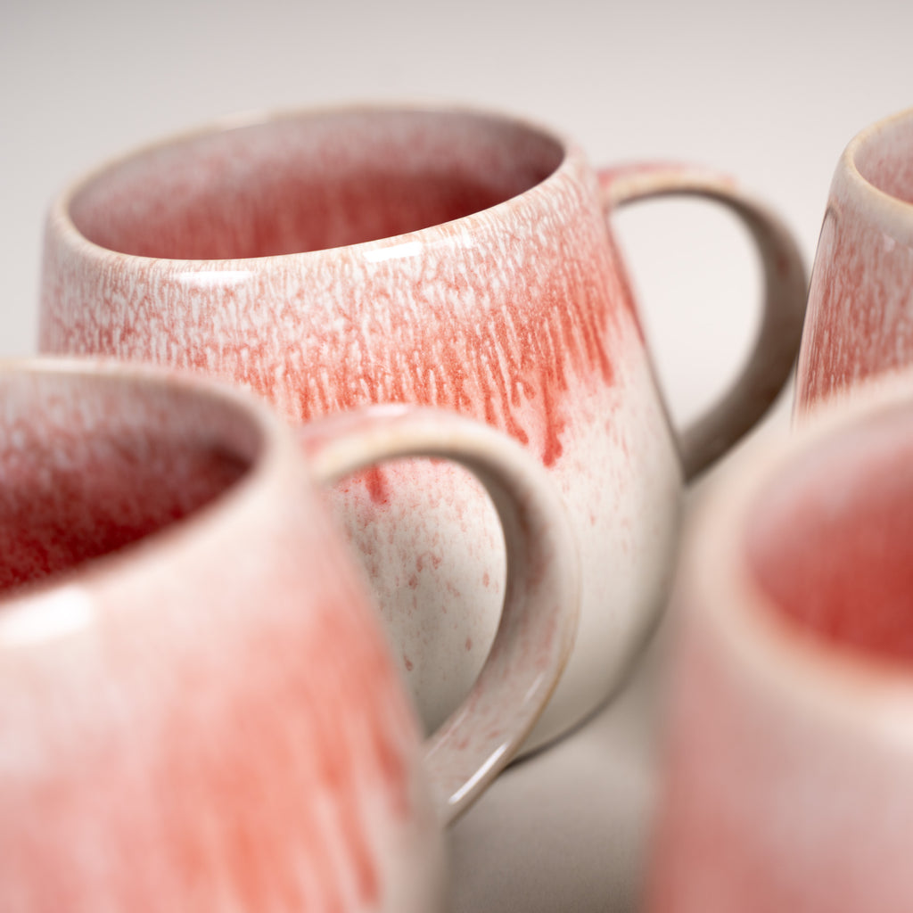 Grünten Cappuccinotasse Koralle