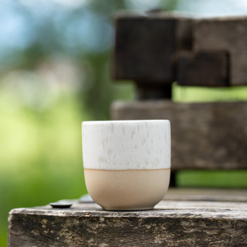 Aggenstein Becher Natural White