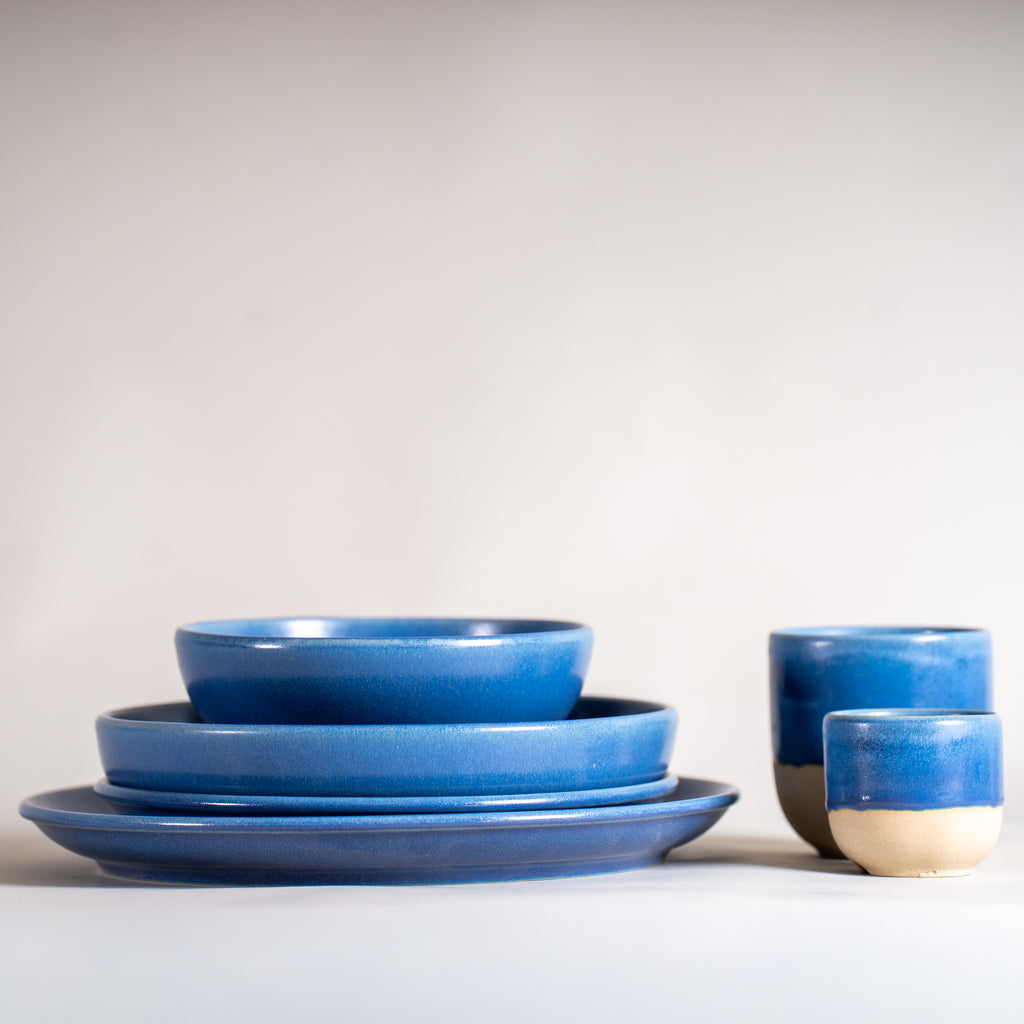 Traunstein Pastateller Blue Iris