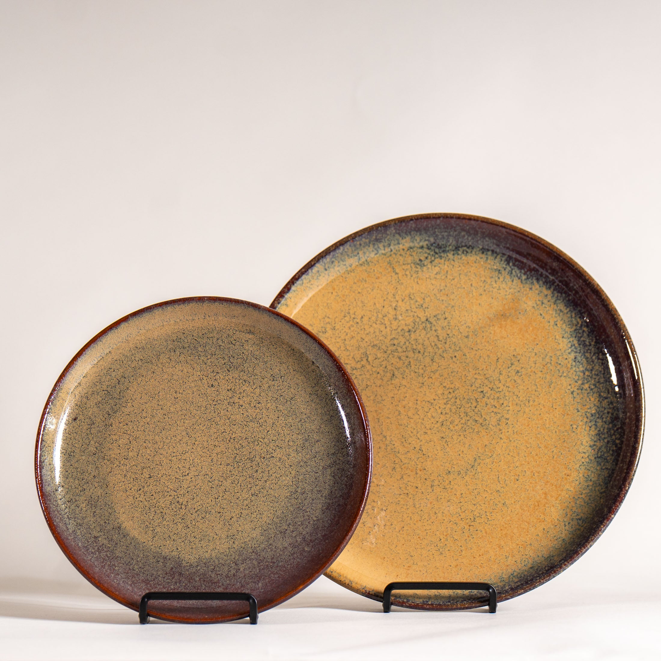 Traunstein Teller klein Caramel
