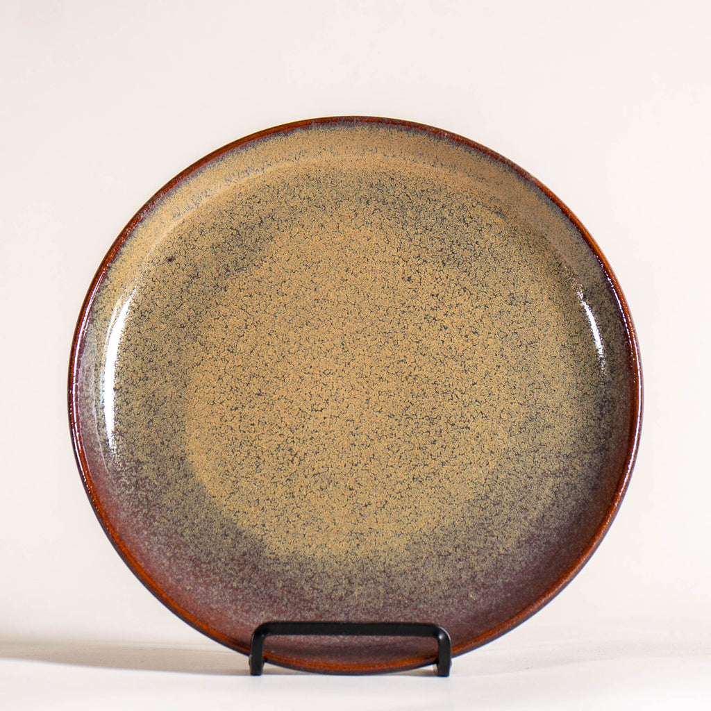 Traunstein Teller klein Caramel