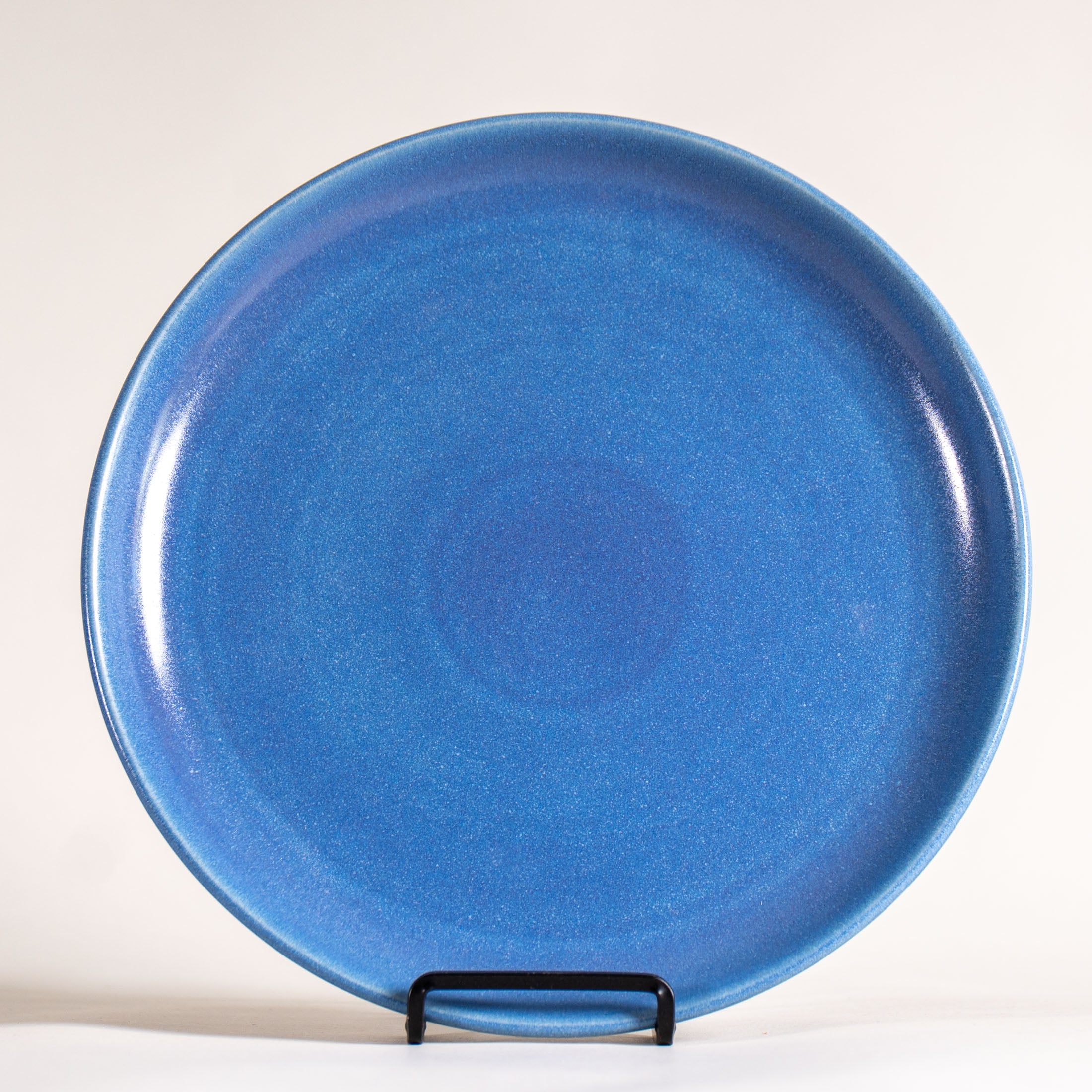 Traunstein Teller groß Blue Iris