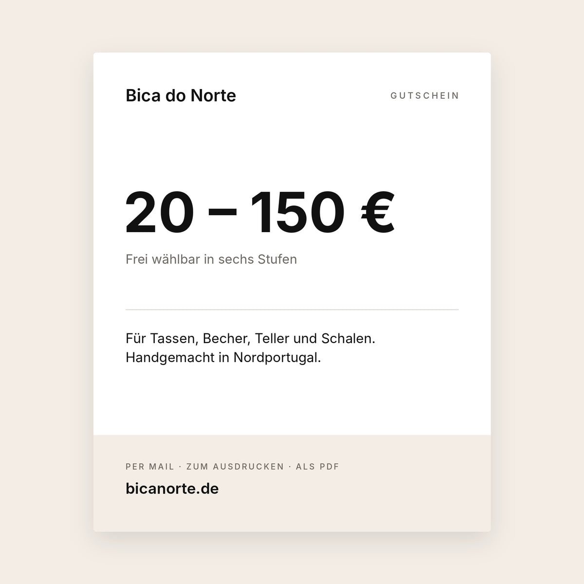 Digitale Gutscheinkarte